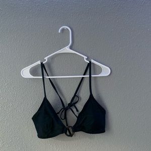 black bikini top from Walmart🖤👙